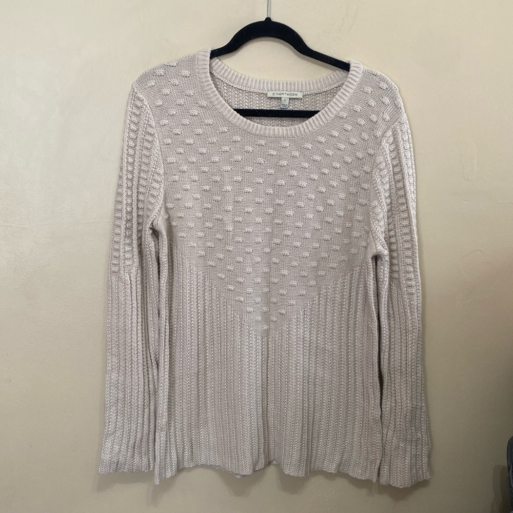 41 hawthorn tan sweater XL
